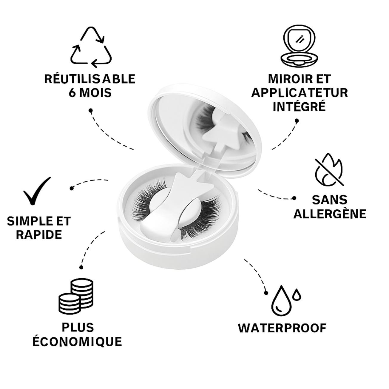 Faux-Cils Magnétiques